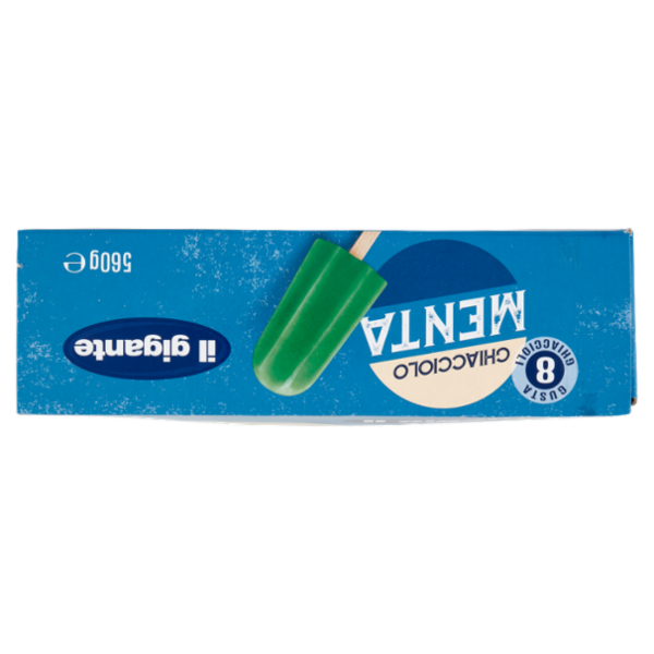 IL GIGANTE Ghiacciolo Menta 8 x 70 g
