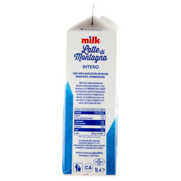 Milk Latte di Montagna Intero 1 L