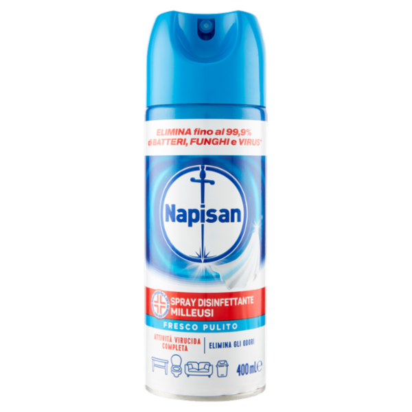 Napisan Spray Disinfettante Milleusi Fresco Pulito 400 ml