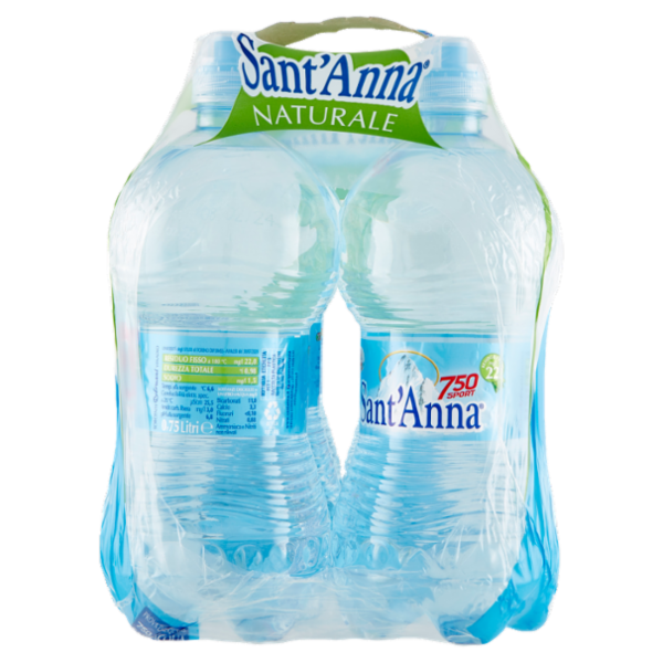 Sant'Anna 750 Sport Naturale Sorgente Rebruant Vinadio 6 x 0,75 L