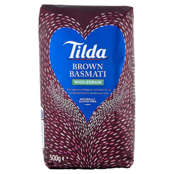 Tilda Brown Basmati Wholegrain 500 g