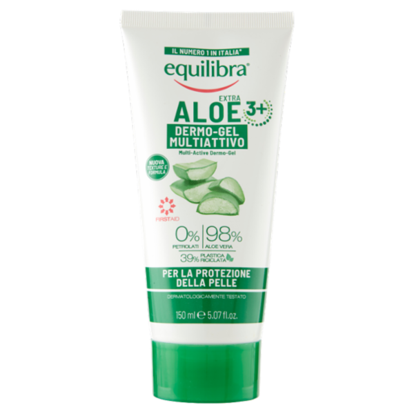 equilibra Aloe 3+ Extra Dermo-Gel Multiattivo per la Protezione della Pelle 150 ml