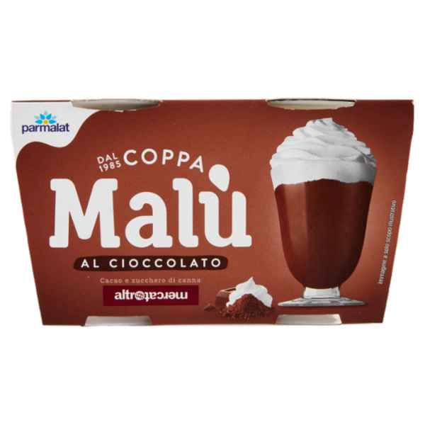 parmalat Malù Coppa classica al cioccolato 2 x 100 g