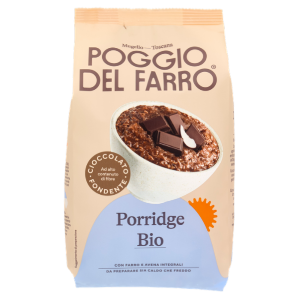 Poggio del Farro Porridge Bio Cioccolato e Banana 300 g