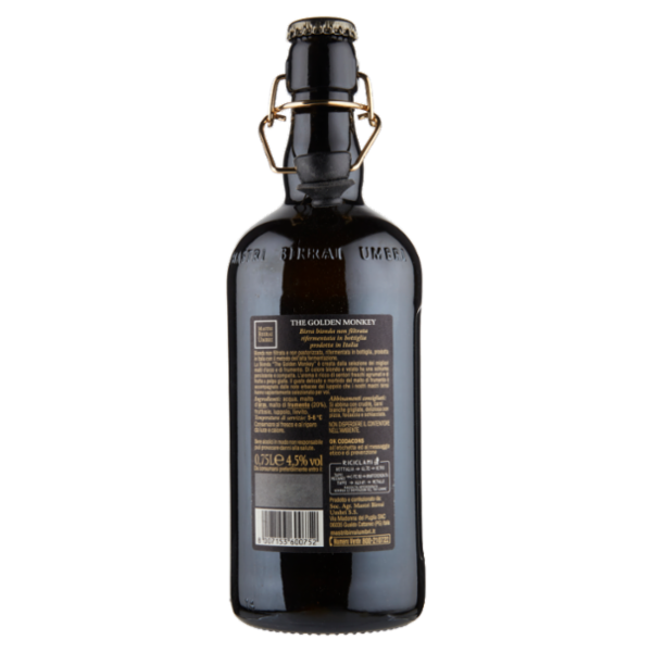 Mastri Birrai Umbri Birra Chiara Artigianale The Golden Monkey 0,75 L