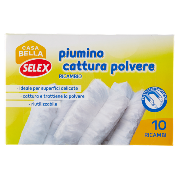 Selex Casa Bella Piumini Catturapolvere 10 pezzi