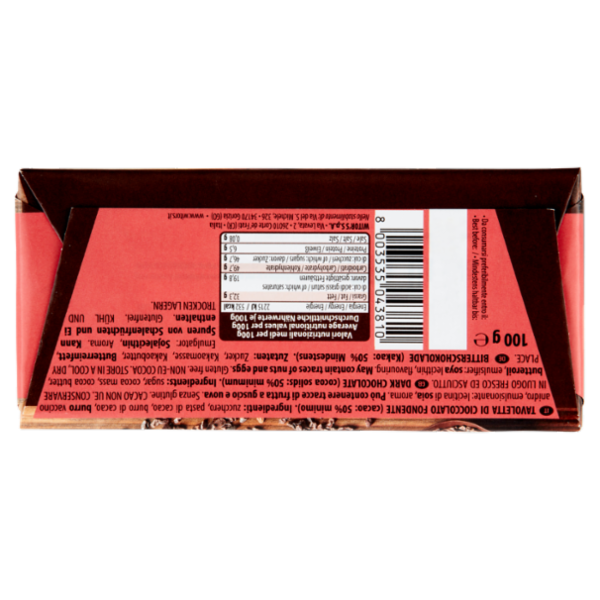 Witor's Cioccolato fondente 100 g