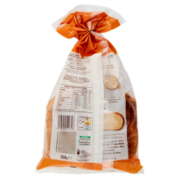 Mulino Bianco Pagnotta di Grano Duro Pane Ideale per Panini 350g