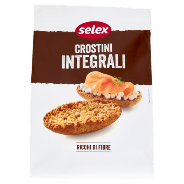 Selex Crostini con Farina Integrale 250 g