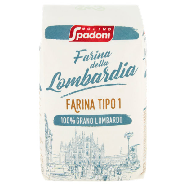 Molino Spadoni Farina della Lombardia Farina Tipo 1 1000 g