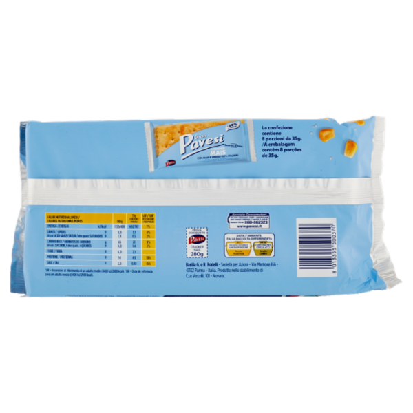 Gran Pavesi il Cracker Mais con Mais e Grano 100% Italiani 280g