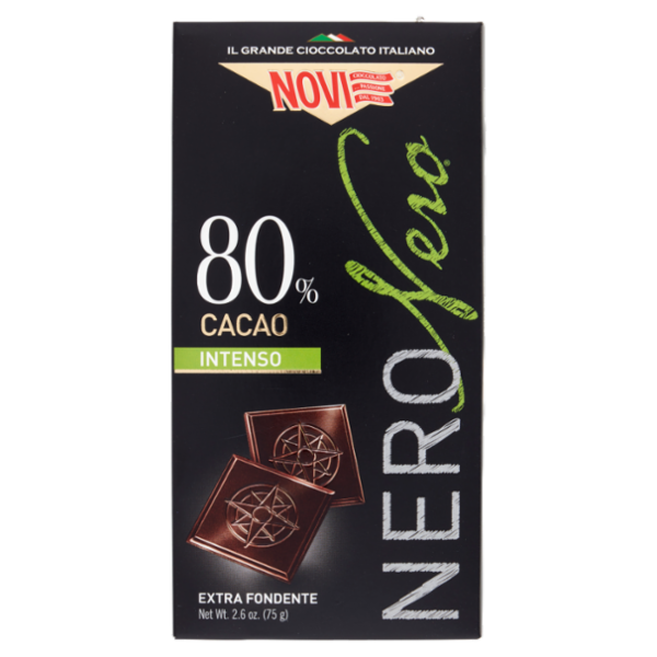 Novi NeroNero 80% Cacao Intenso Extra Fondente 75 g