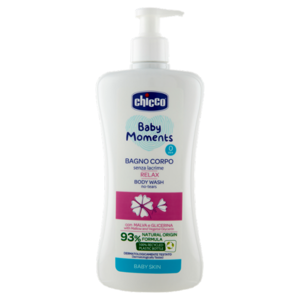chicco Baby Moments Bagno Corpo Relax 500 mL