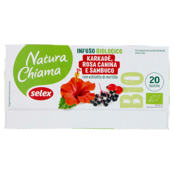 Selex Natura Chiama Infuso di Frutti Misti Biologico 20 Filtri 60 g
