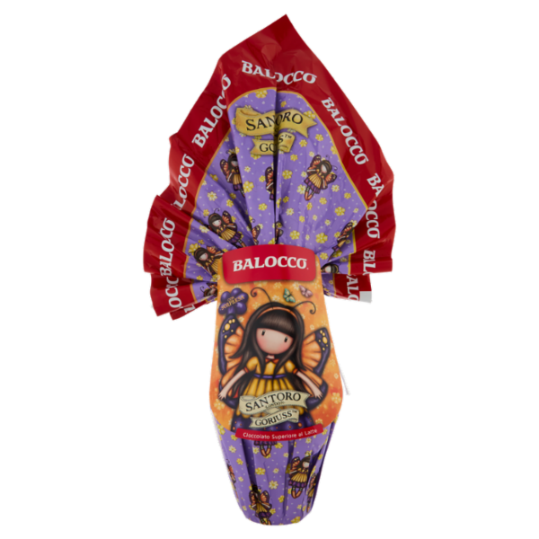 Balocco Uovo Cioccolato Finissimo al Latte Santoro London Gorjuss 240 g