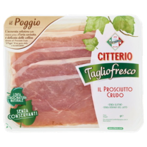 Citterio Tagliofresco Prosciutto Crudo Il Poggio 120 g