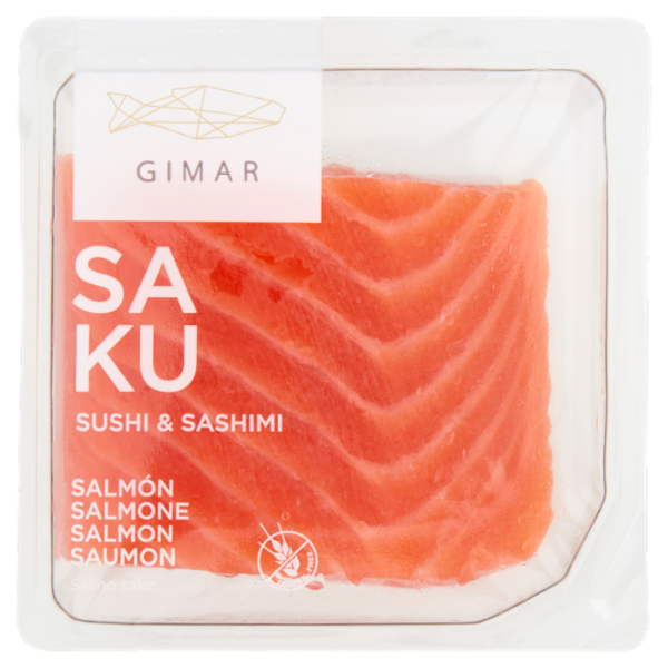 Gimar Saku Sushi & Sashimi Salmone 140 g