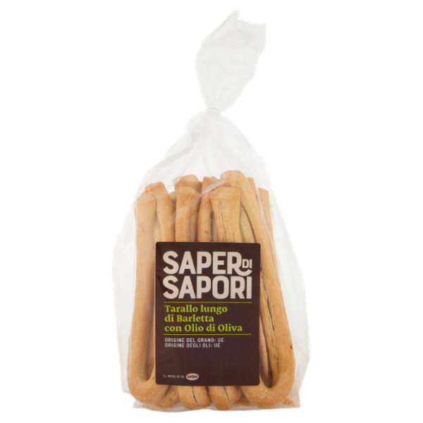 Selex Saper di Sapori Tarallo Lungo di Barletta con Olio d'Oliva 400 g