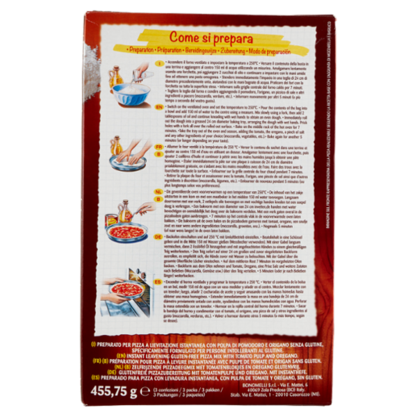 Pizza Catarì Senza Glutine 455,75 g