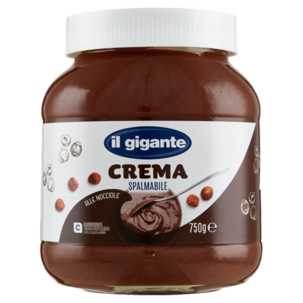IL GIGANTE Crema Spalmabile alle Nocciole 750 g