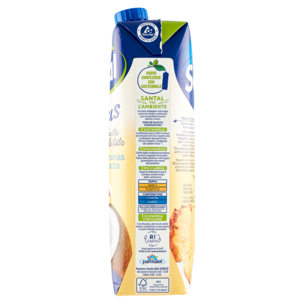 Santàl Plus Gusto Vellutato ananas cocco 1000 ml