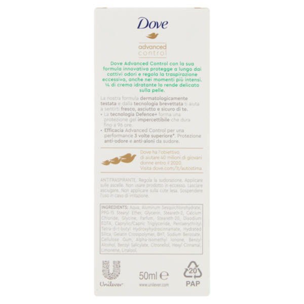 Dove advanced control fresh 50 ml