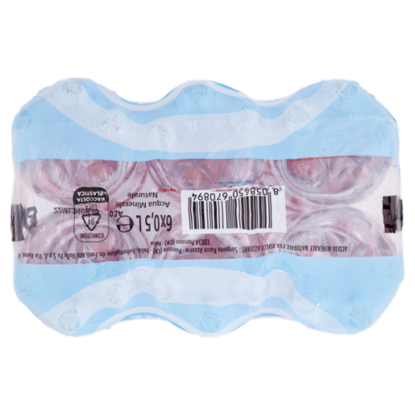 Acqua eva Rocce Azzurre Frizzante 6 x 0,5 L