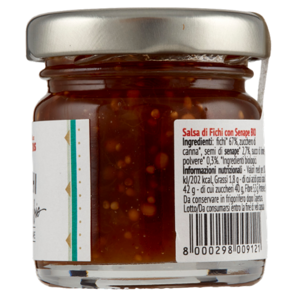 Lazzaris Fichi salsa bio con Senape 40 g