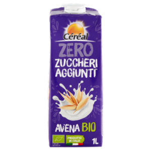 Céréal Zero Zuccheri Aggiunti* Avena Bio Drink, Bevanda Vegetale - 1L