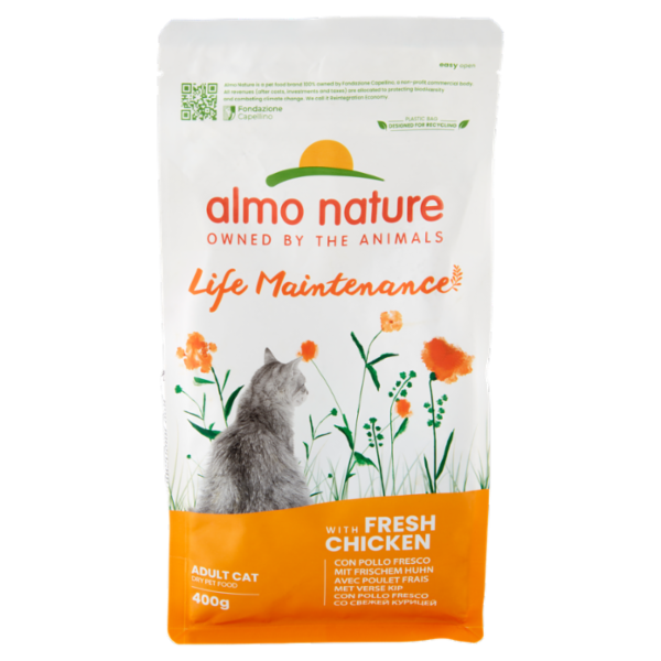 almo nature Life Maintenance Adult Cat con Pollo Fresco 400 g