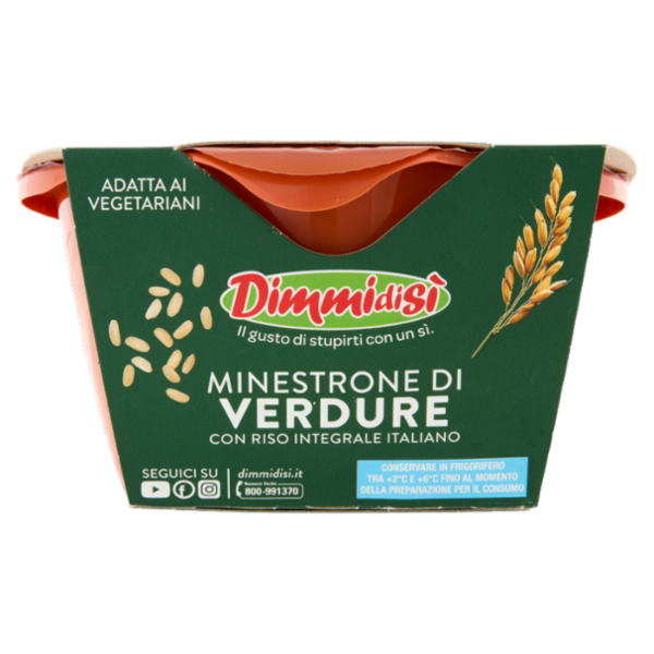 DimmidiSì le Zuppe fresche Minestrone di Verdure 620 g