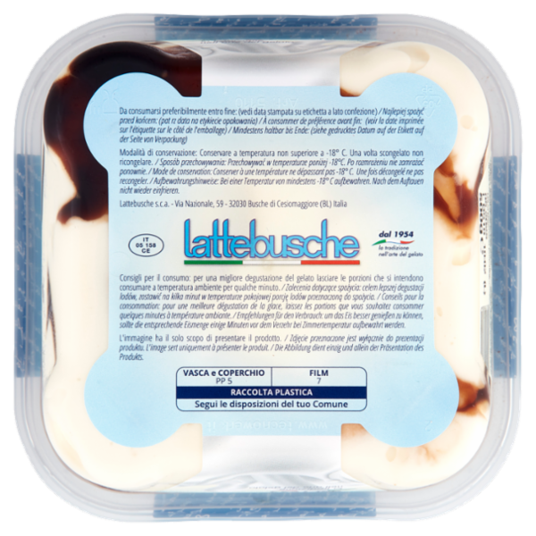 lattebusche Tiramisù 500 g