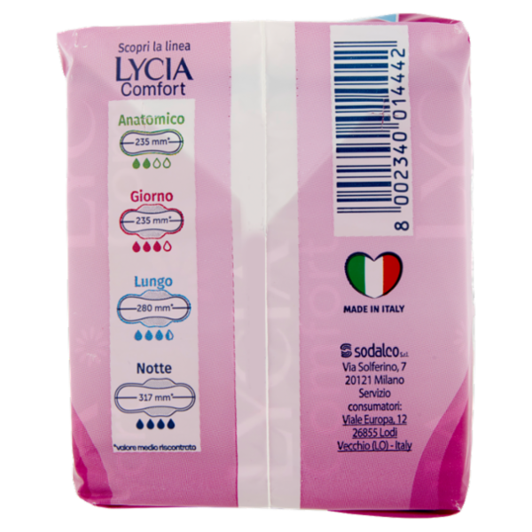 Lycia Comfort giorno Ultra con Ali 14 pz