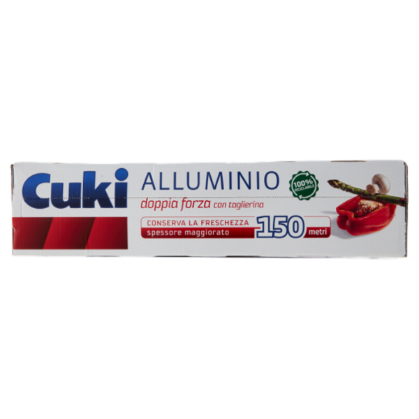 Cuki Alluminio doppia forza con taglierina 150 metri