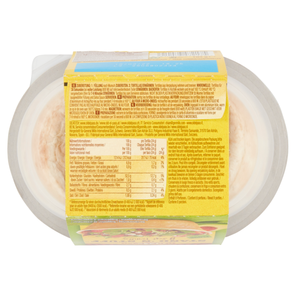 Old El Paso Stand 'n Stuff 8 Soft Tortillas Flour 8 x 24 g