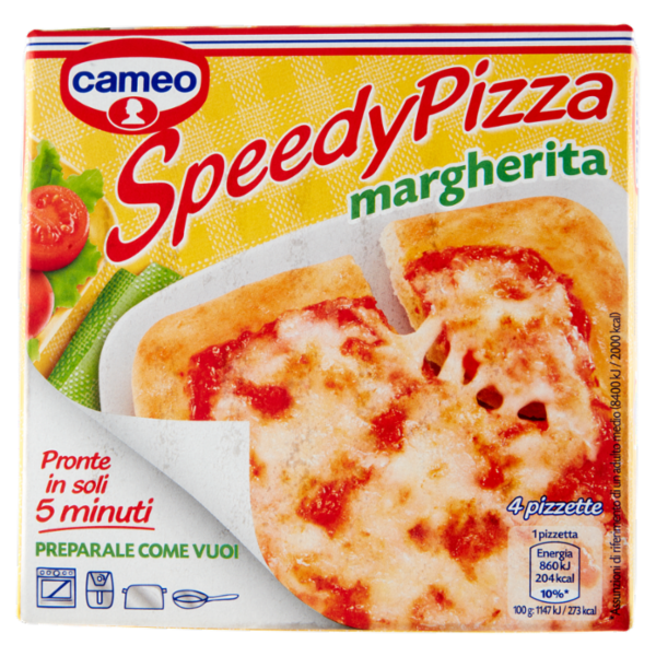 cameo Speedy Pizza margherita 4 x 75 g