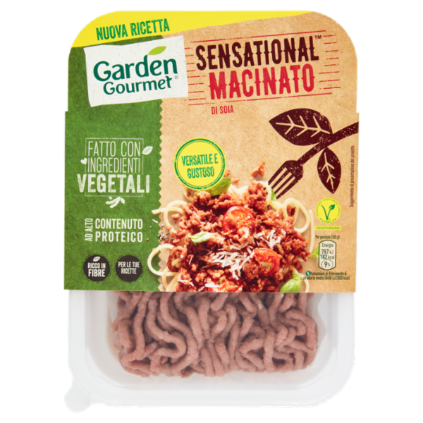 GARDEN GOURMET Sensational Macinato di Soia Vegetariano 200 g