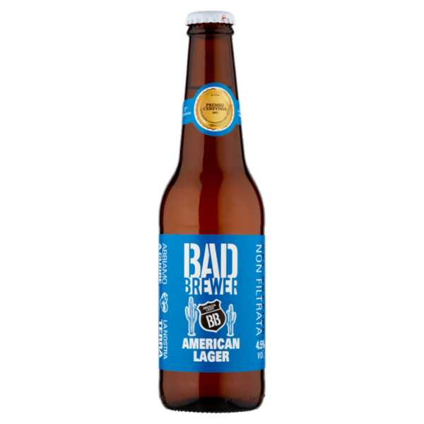 Bad Brewer American Lager 33 cl