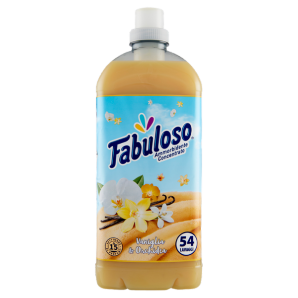 Fabuloso ammorbidente concentrato Vaniglia 54 lavaggi 1,25 L