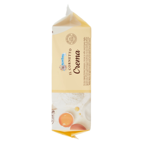 Mulino Bianco Cornetti Crema Merenda senza Additivi Conservanti 6 pezzi 300g