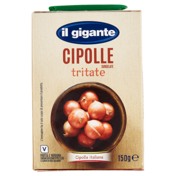 IL GIGANTE Cipolle tritate Surgelate 150 g