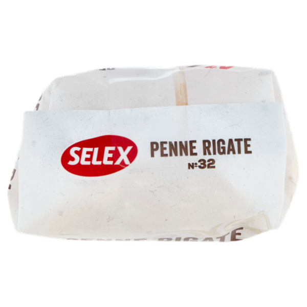 Selex Pasta di Semola Trafilata al Bronzo Penne Rigate 500 g