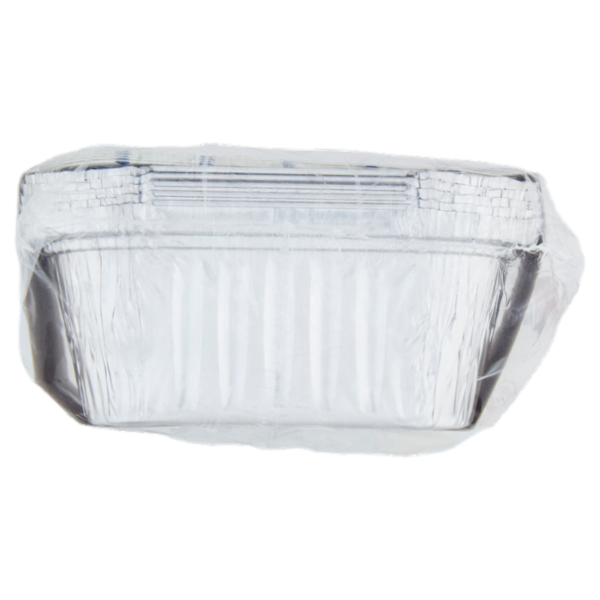 Cuki Conserva e Cuoce Vaschette Alluminio con Coperchi doppia forza 1 Porzione 5 pz