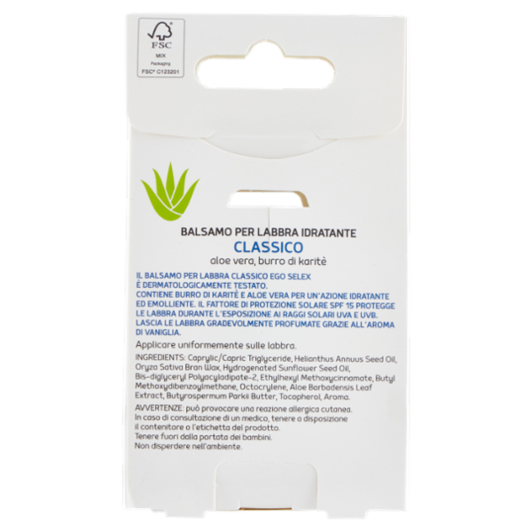 Selex Ego Balsamo Labbra Classico 5,7 ml