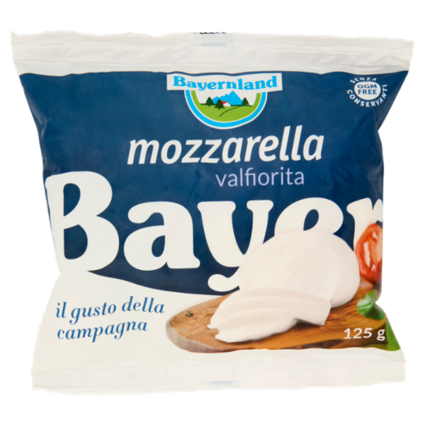 Bayernland mozzarella valfiorita 125 g