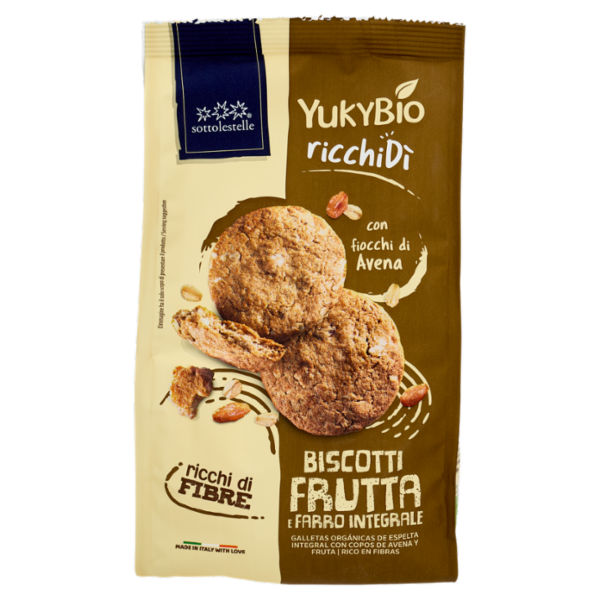 YukyBio Bio Integrale Frollini con Muesli 300 g