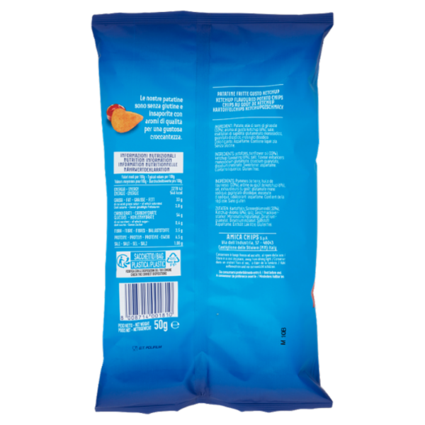 Amica Chips Patatina gusto Ketchup 50 g