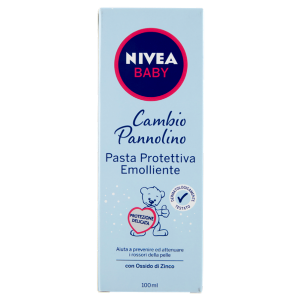 Nivea Baby Cambio Pannolino Pasta Protettiva Emolliente 100 ml