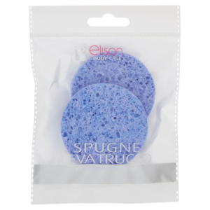 Elison Body Care Professional Face Care Spugne Leva Trucco Cellulosa 2 Pz