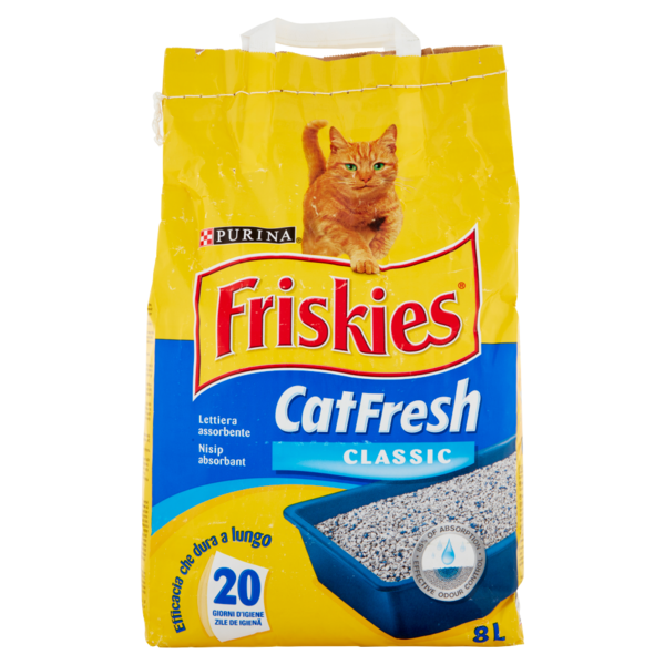 PURINA FRISKIES CatFresh Classic Lettiera assorbente 8 L